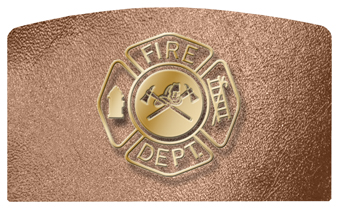 DACRO-418-SH-BZ Fire Department Shimmer Bronze